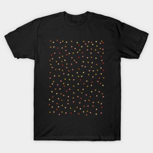 simple orange triangles T-Shirt